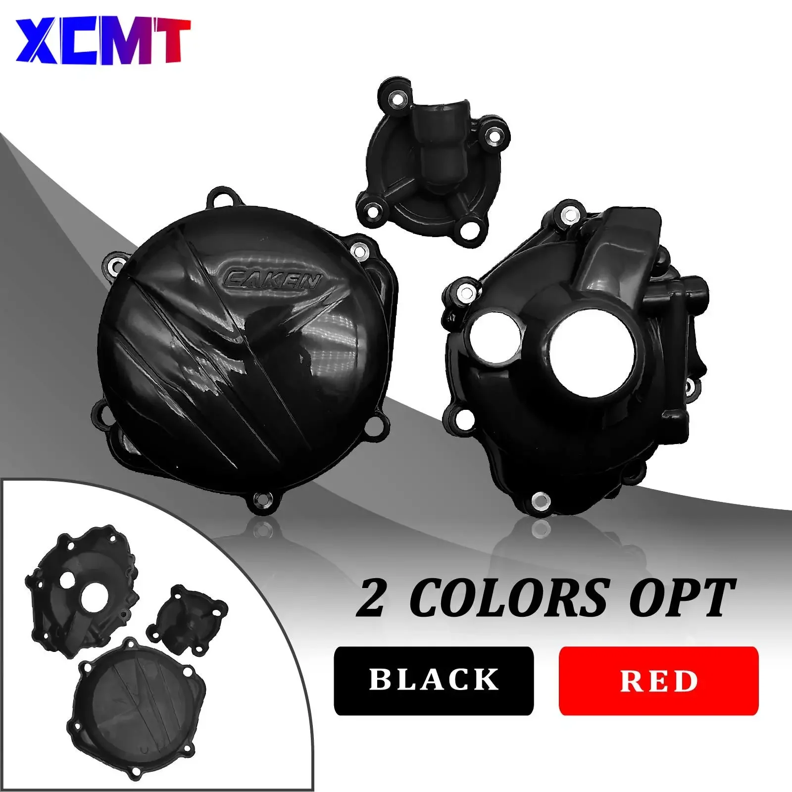

CAKEN Motorcycle Ignition Guard Water Pump Cover Clutch Protector For Honda CRF 250R 250RX CRF250R CRF250RX 2018 2019 2020 2021