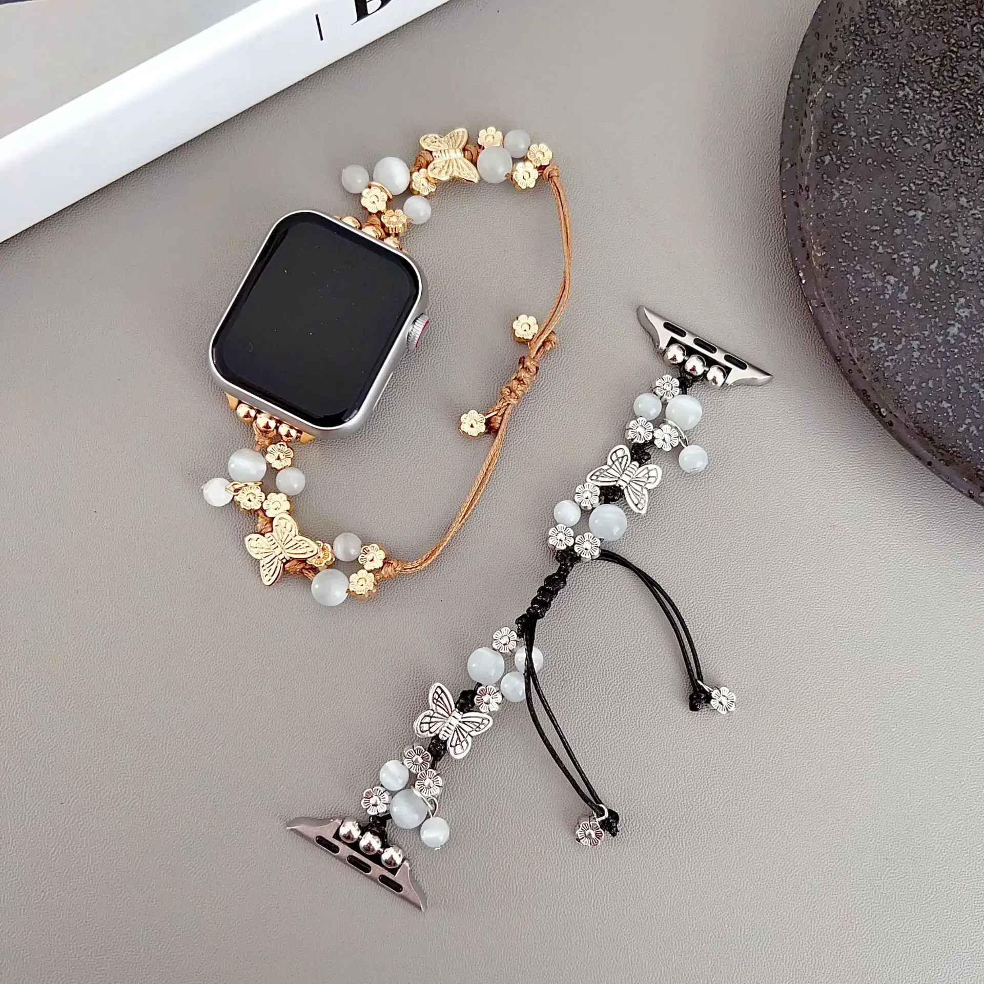 Eccellente braccialetto a farfalla per cinturino Apple Watch serie 10/9/8/7/6/5/4 SE 40mm 41mm 42mm 44mm 45mm 46mm 49mm cinturino