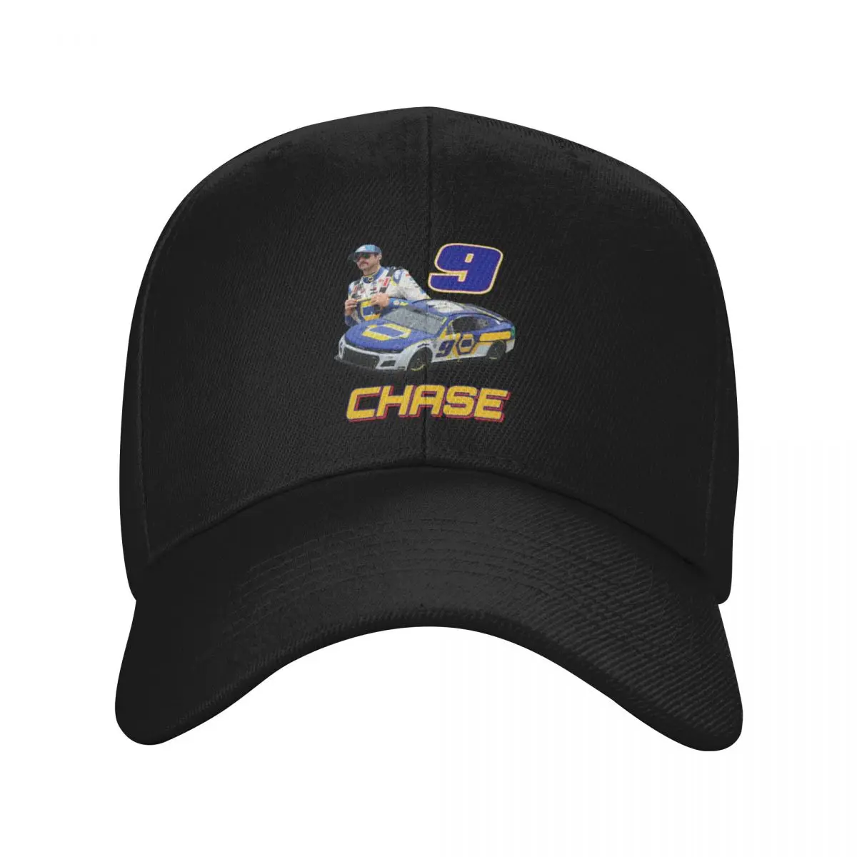 

Chase Elliott No. 9 Design Baseball Cap Cosplay fishing caps man party Hat Women's Beach Visor Men's