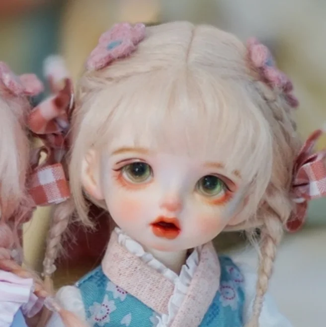 12cm-18.5cm BJD OB11 Doll Wig “Beautiful Garden” Hair 1 Piece