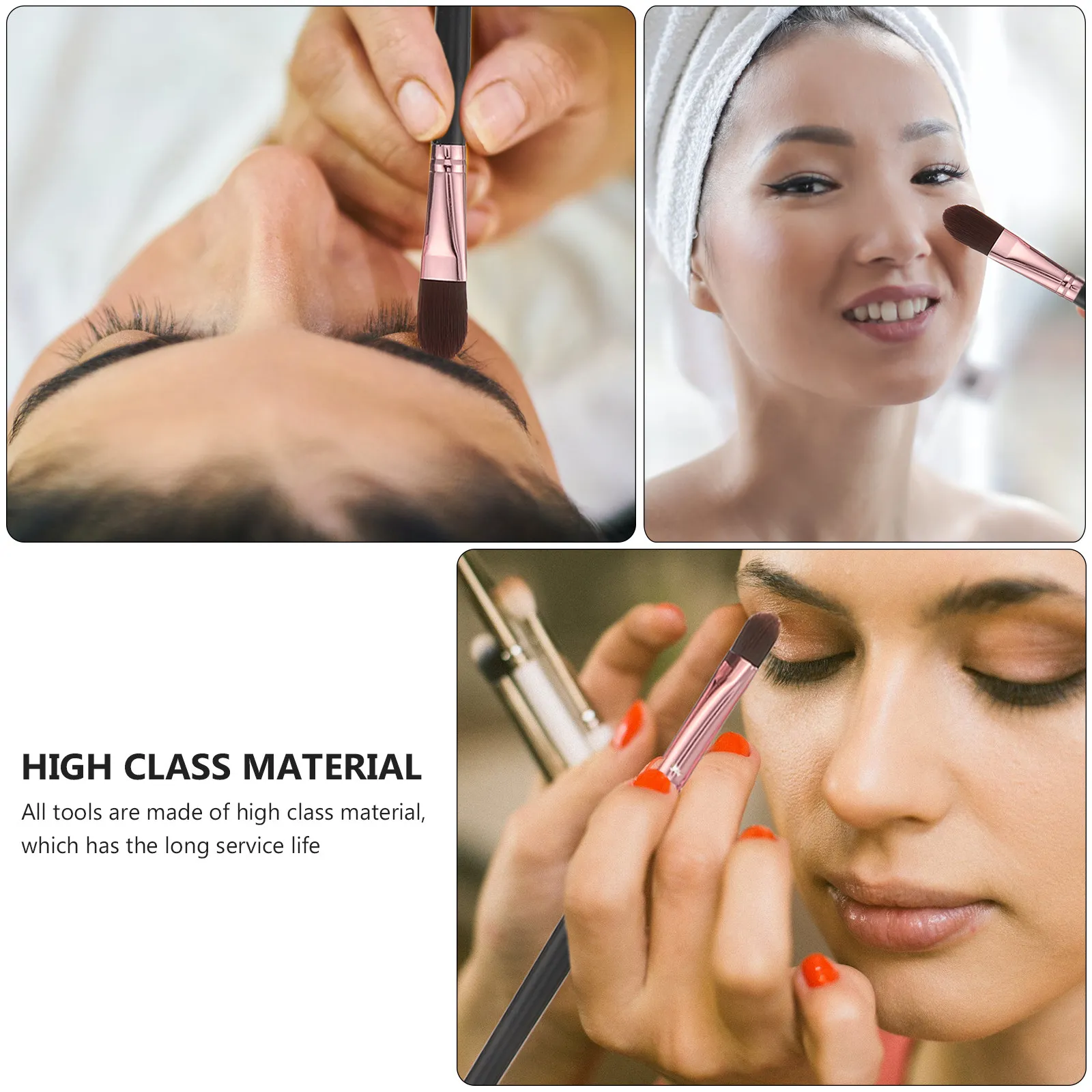 20Pcs Premium Makeup Brushes Set High Density Bristles Eyebrow Eye Face Powder Foundation Brush Professional Tool Kit
