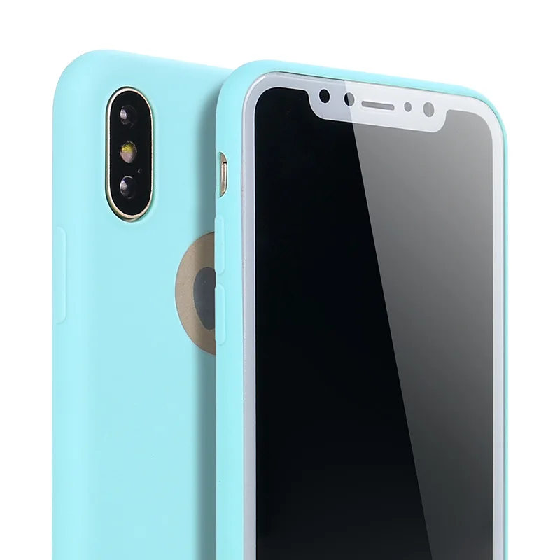 Matte Soft Silicone Candy Pudding Cover For iPhone 6 6S 7 8 Plus X Xr Xs 11 12 Pro Max SE 2020 Flexible Gel Phone Protector case