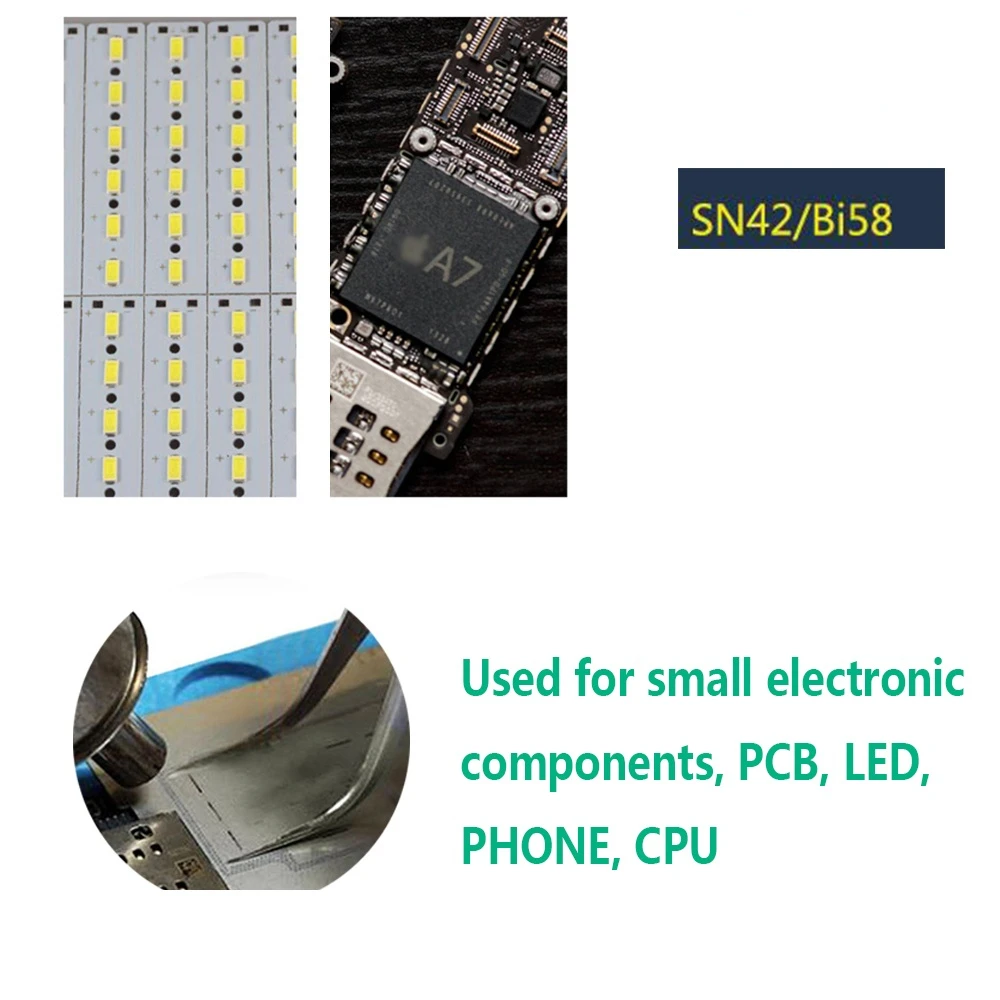 Imagem -02 - Fluxo de Pasta de Solda sem Chumbo 138 Graus Estanho de Solda Fluxo para Ferro Iphone Pcb Bga Reparo de Led