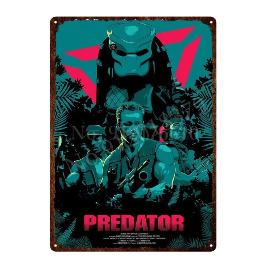 ملصق فيلم عتيق ، ملصق حائط قصدير ، طبق قصدير ، طراز عتيق ، لتزيين الغرفة ، مقاس 20 × 30 سم ، 30 × 40 سم