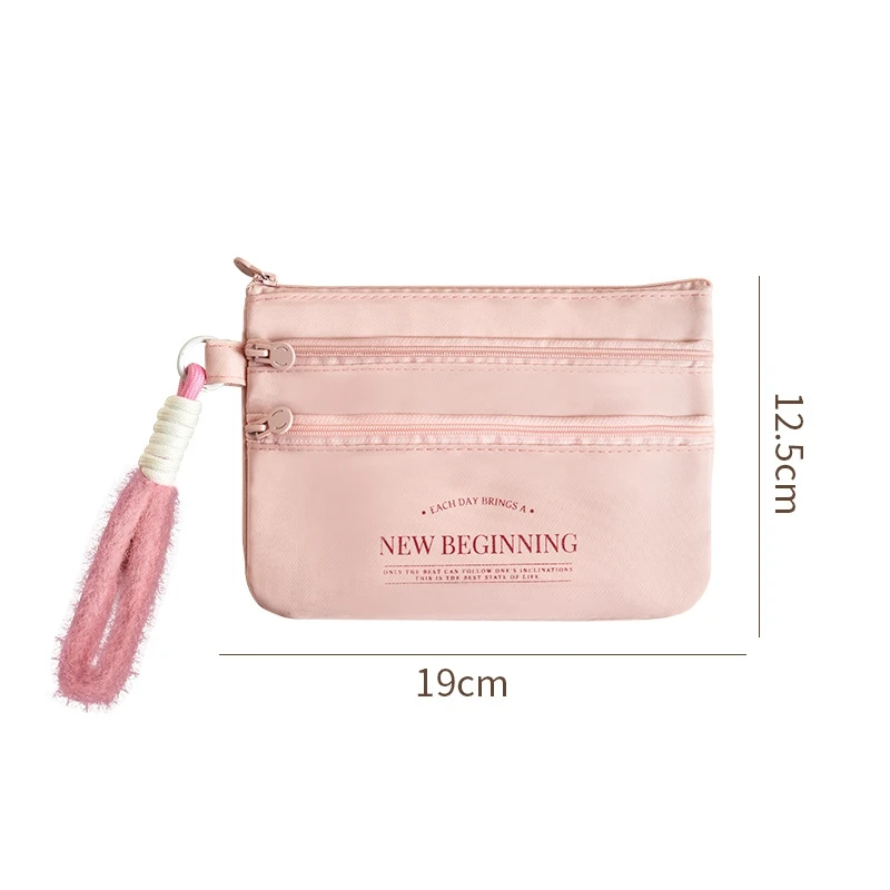 حافظة مستندات منظمة، حافظة جواز سفر محمولة، منظم سفر، حامل جواز سفر بسحاب ممتاز لمعرف تنظيم المستندات