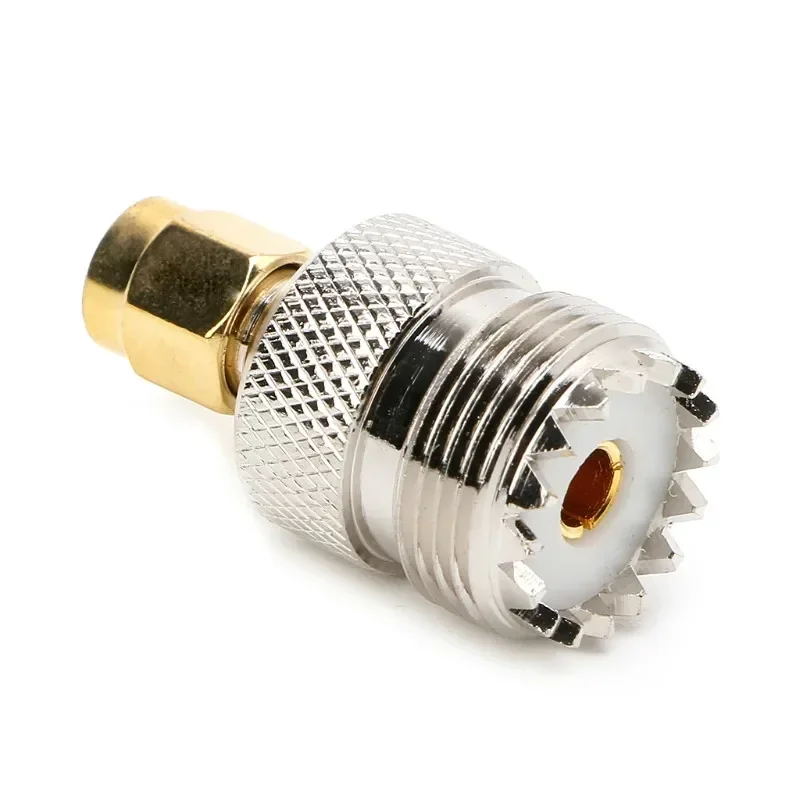 Hot Sale UHF  Female to SMA Male Plug Connector Coaxial Adapter