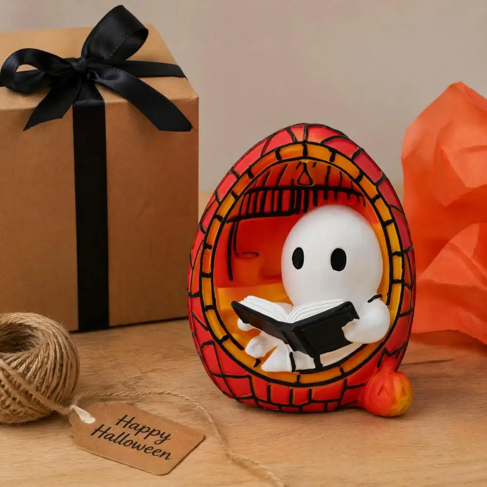 Halloween Decorative Night Light Portable Battery Operated Lamp Halloween Ghost Decorative Lamp Cute Led Night Light Spooky