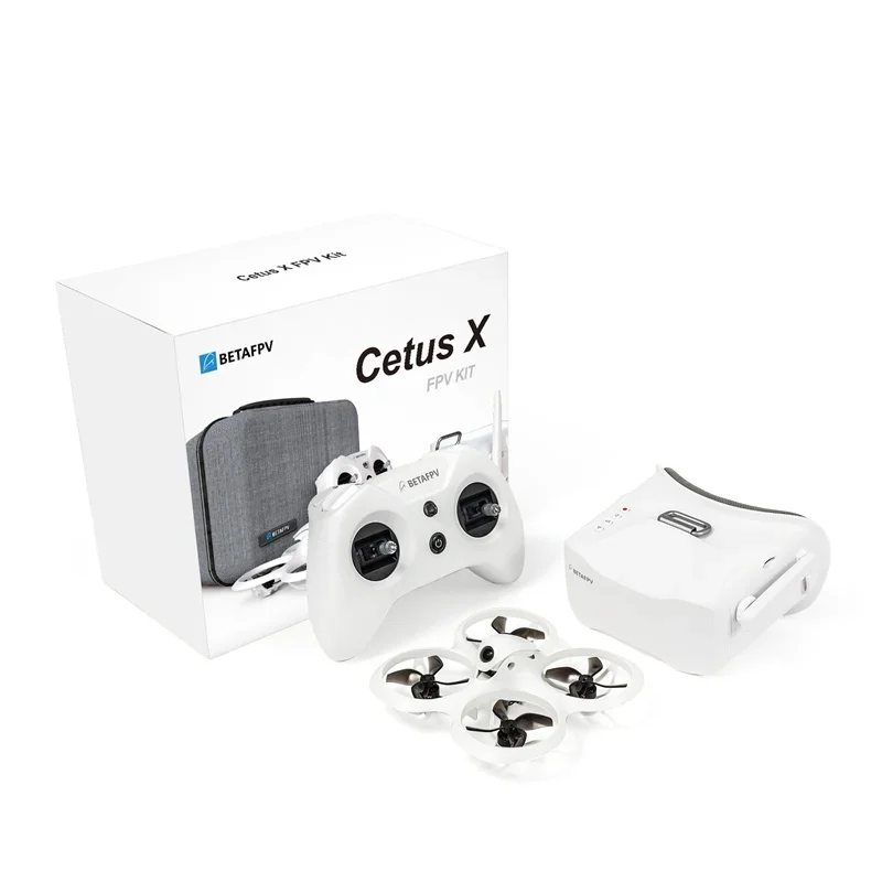 BETAFPV Cetus X FPV Kit Brushless Quadcopter ELRS 2.4/ Frsky D8 Version with BT2.0 450mAh 1S Battery Lightweight Brushless Drone
