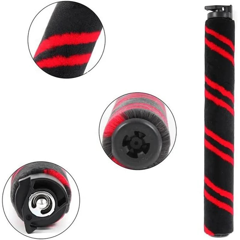 مجموعة بديلة للمكنسة الكهربائية Shark Stratos Duoclean AZ3002 AZ3000، 1 فرشاة دوارة، 2 مرشحات HEPA، 4 مجموعات من الرغوة واللباد