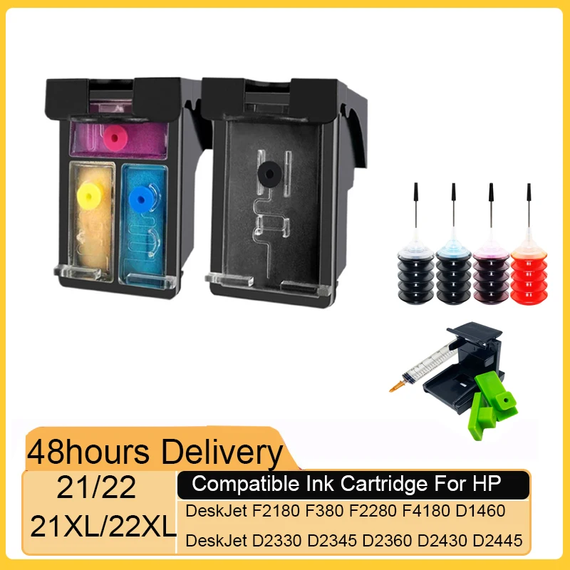For Hp 21 22 Ink Ca…