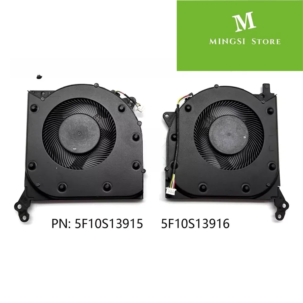 

Genuine FOR LENOVO Legion 5-17IMH05 5-17IMH05H CPU GPU FAN 5F10S13915 5F10S13916
