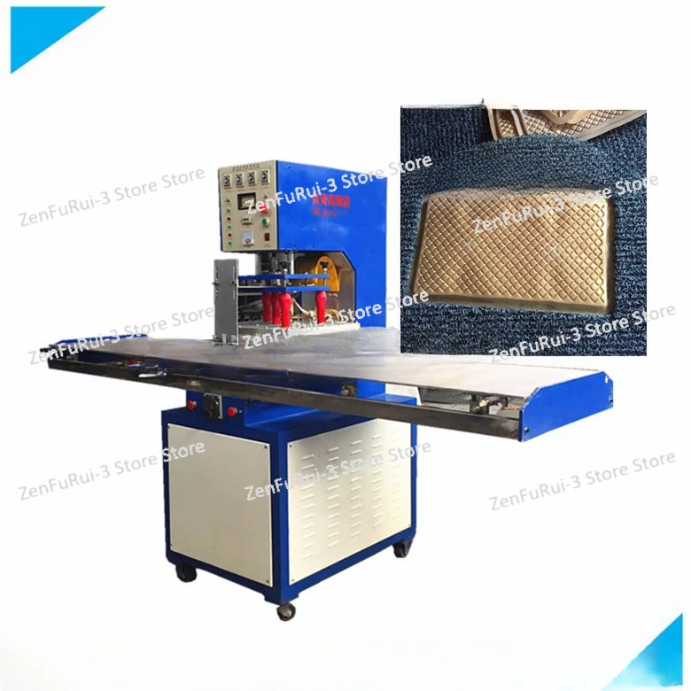 CarMatHeat Sealing Machine High Frequency Floor Mat Foot Mat Welding Machine Hand Push Slide 8KW10KW Tube High Frequency Machine