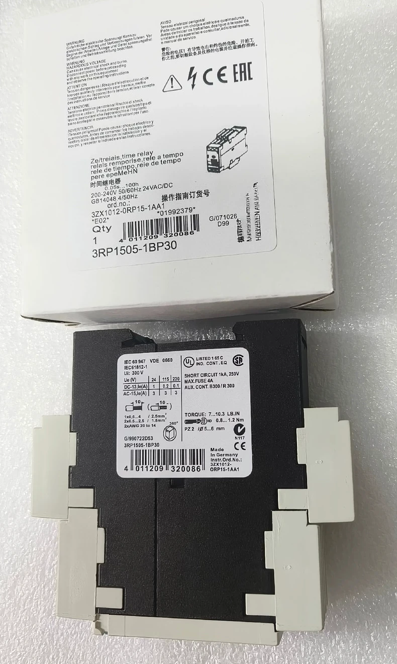 2026 DOUYA 3RP1505-1BP30 Multi-function Industrial Time Delay Relay