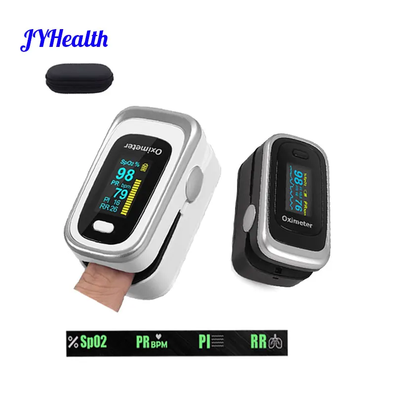 Health Care Finger Oled Pulse Oximeter SPO2 Medical Portable Blood Oxygen With Respiratory Rate Oximetro De Dedo pulsioximetro