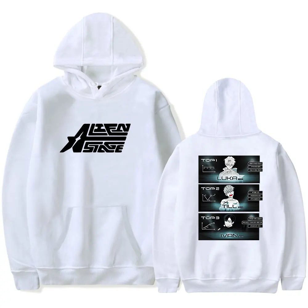 Толстовки с капюшоном Alien Stage Merch для мужчин и женщин, повседневная одежда с принтом