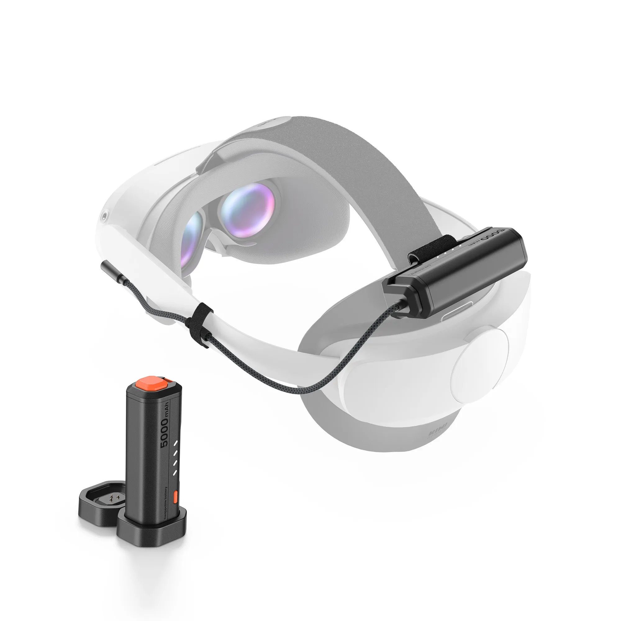 KIWI Design GB02 Wearable Power Bank High Capacity Double USB 20W Fast Charging 3C Certified Unlimited Battery Life