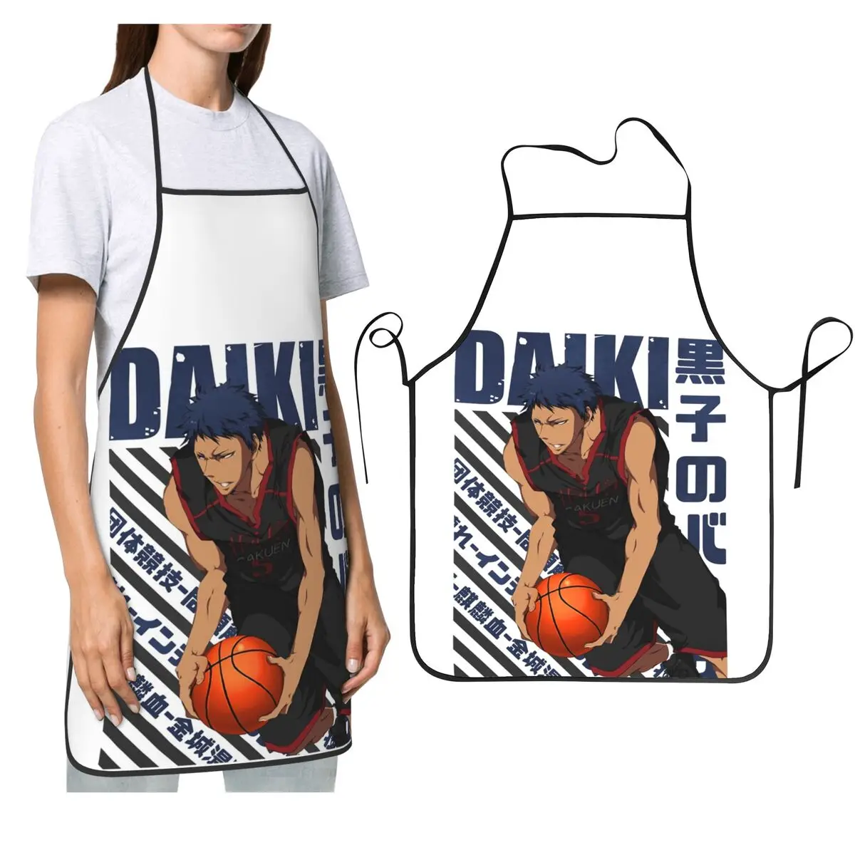

Harajuku Баскетбол Куроко No Basket Basuke Kaijo Фартуки Шеф-кухар Кулинария Выпечка Таблер Нагрудник Кухонный комнат для уборки для женщин и мужчин