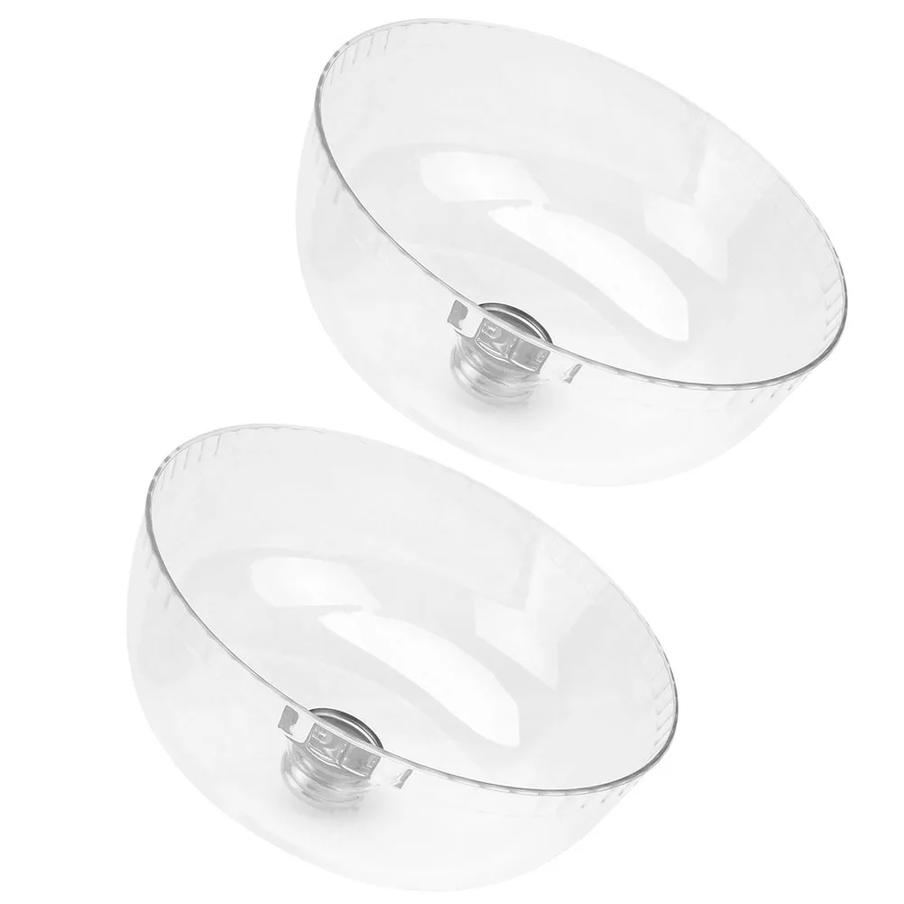 قطعتان من غطاء الكيك، واقي الكيك البلاستيكي الشفاف للاستخدام الداخلي والخارجي، أغطية الطعام للخارج #3