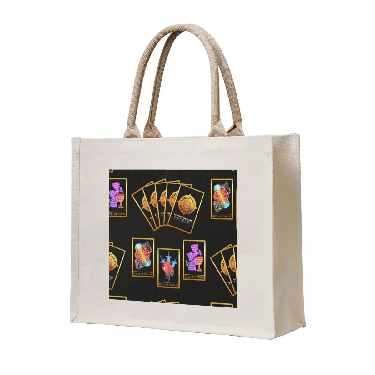 

Tarot Card Design - Peter Morgan - Psychic Medium Edition Tote Bag tote bag men great bag tote bags aesthetic Fabric