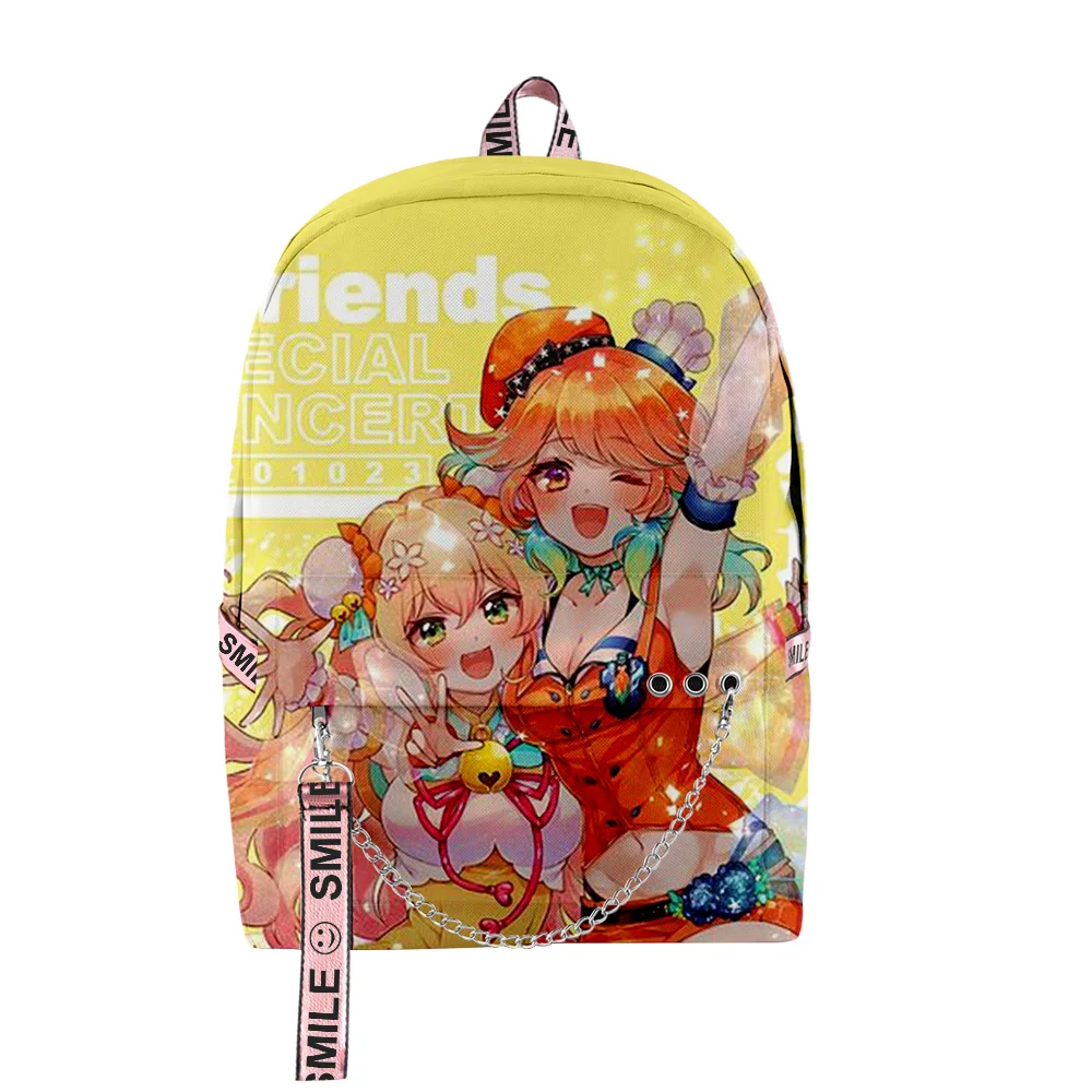 Popular Novelty Hololive Takanashi Kiara School Bags Unisex 3D Print Oxford Waterproof Notebook multifunction Travel Backpacks