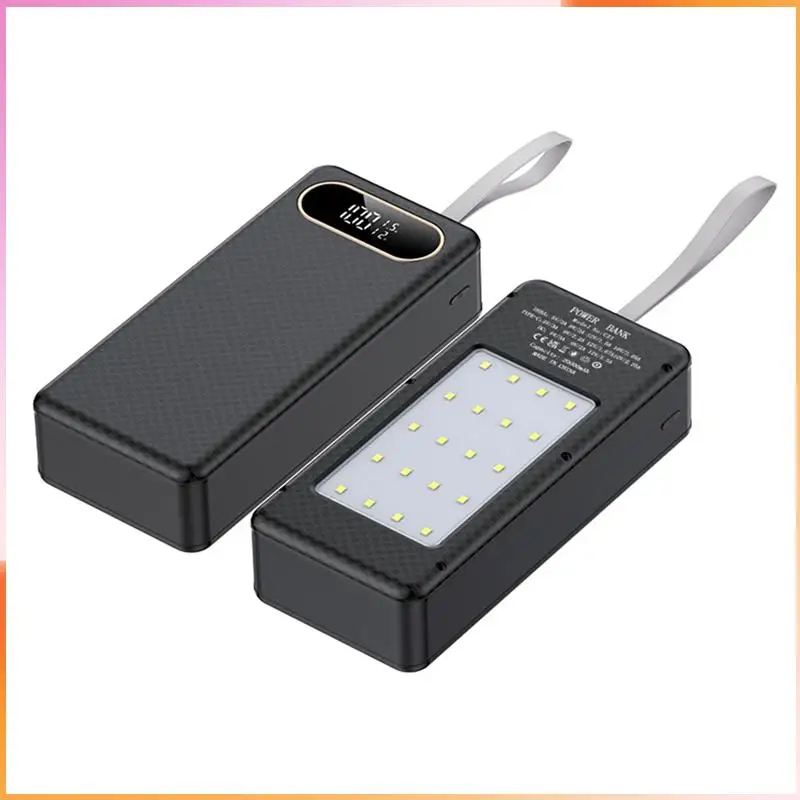 A93Z 18650 Battery Power Bank Case QC3.0 15W PD Quick Charge 21X18650 Battery Storage Box 15W Wireless Charge Shell