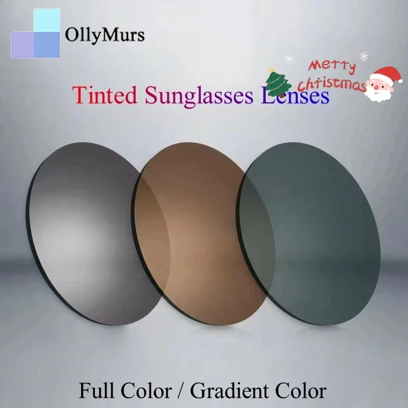 

KIZN Асферические тонированные неполяризованные солнцезащитные очки по рецепту 1,56/1,61/1,67 с полным градиентом CR39, смола HD, линзы для вождения, 1 пара