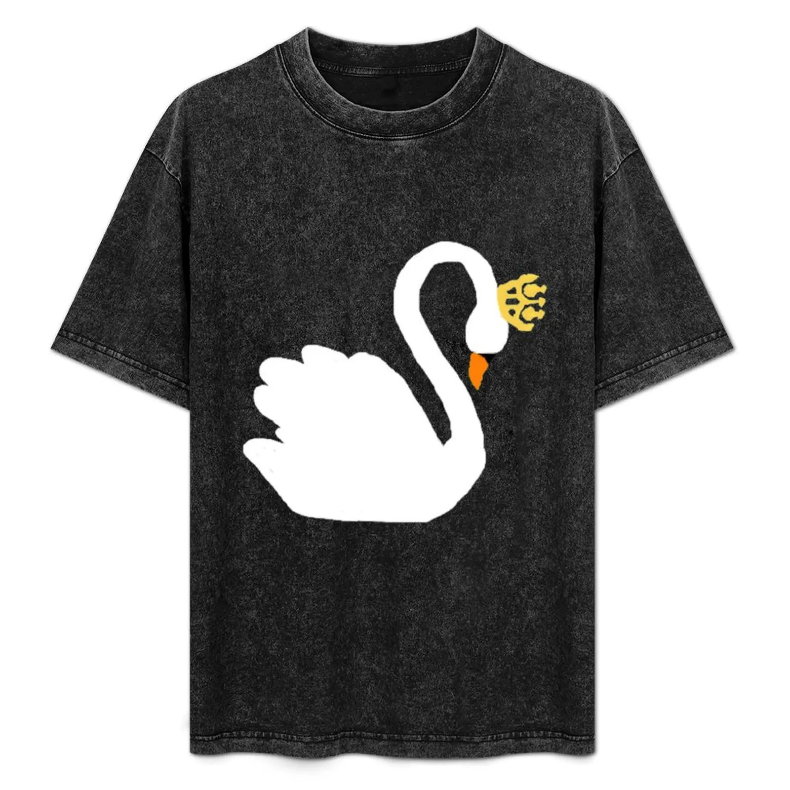 

swanqueen T-Shirt Basic All Season Solid T-Shirt