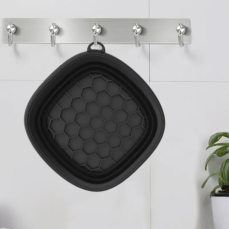 صينية حمام ثلج للوجه من السيليكون قابلة للطي علاج بارد لانتفاخ الوجه أداة محمولة لجلد البرد أداة تجميل للوجه