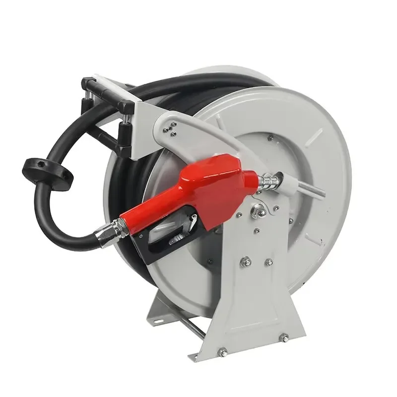 Bernet Brand Hose Reel Automatic Retraction Fuel Hose Reel with Nozzle with Fuel Dispenser Nozzle for Fuel Station