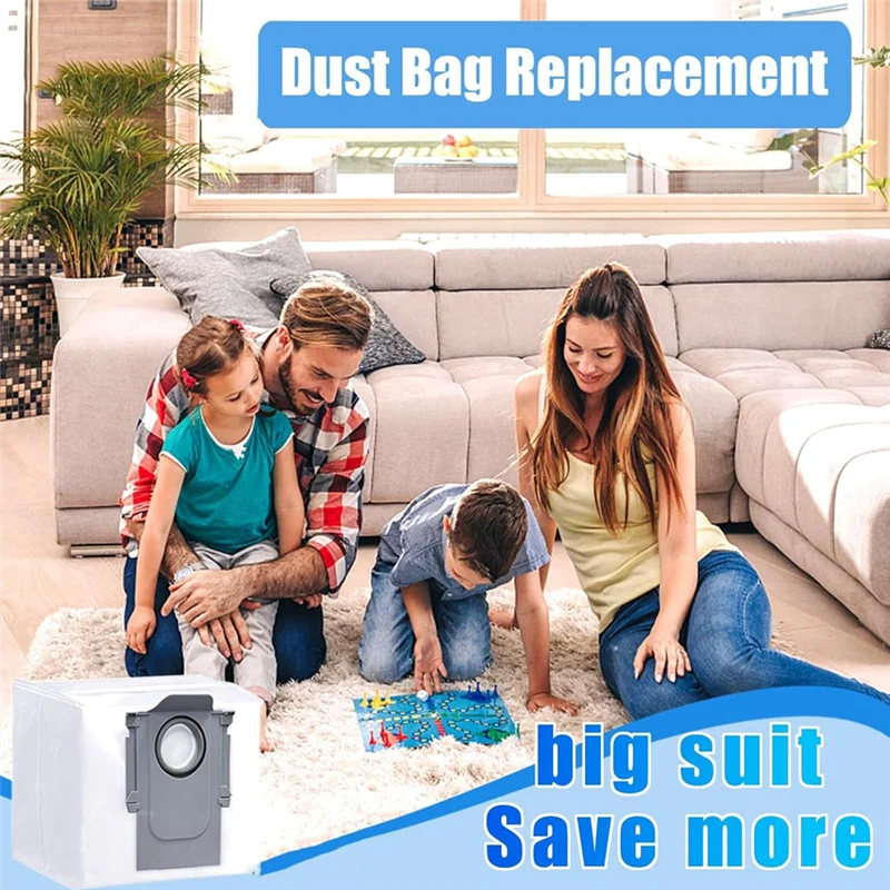 

【Купитье】мешки для пыли для Roborock Q5 Q5+ Q7 Q7+ Q7 Max Q7 Max+ Q8 Max+ S7 Maxv Ultra S8+ S8 Pro Ultra Robot Vacuum Parts