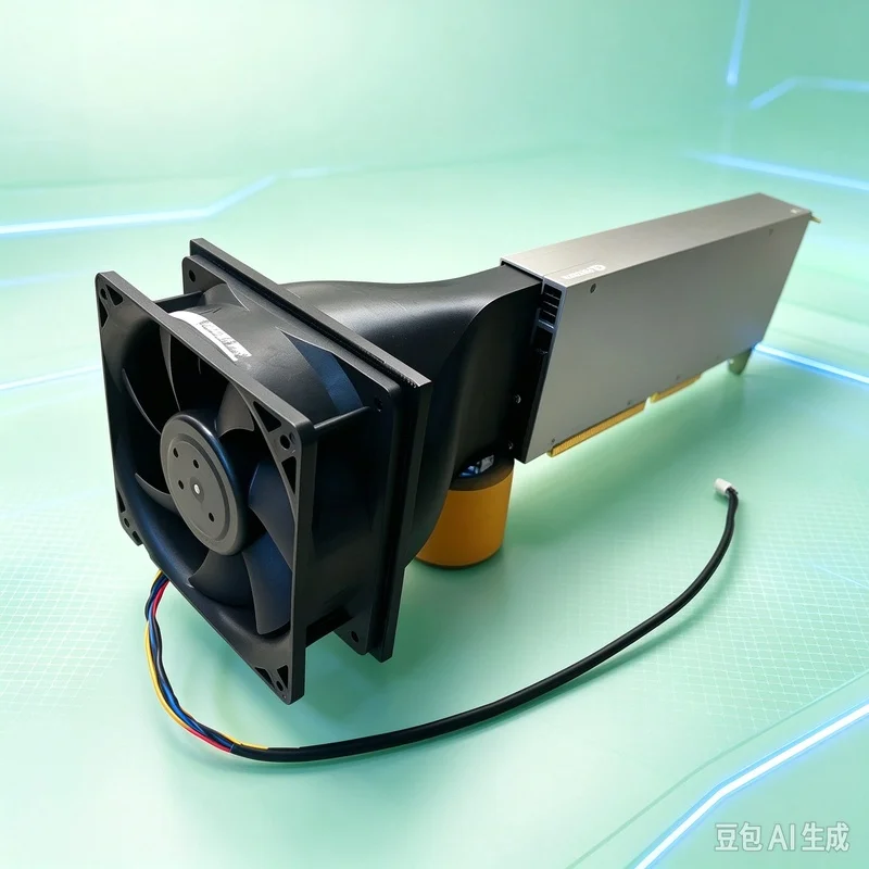 New A+ For NVIDIA For RTX Pro 6000D Server Edition GPU 120mm Cooling Fan