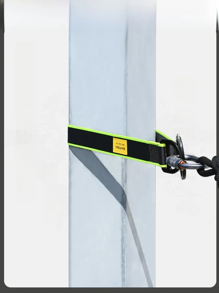 XinDa - Arnés de Escalada con Punto de Anclaje Ajustable, Cinturón de Protección para Escalada en Roca, Equipo de Exterior Re...