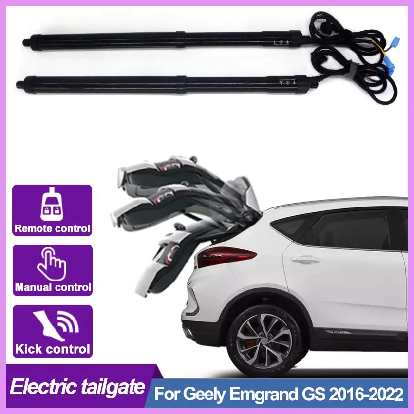 

Для Geely Emgrand GS 2016-2021 2022 электрическая задняя дверь Управление приводом багажника автомобильный подъемник автоматическое открывание багажника задняя дверь