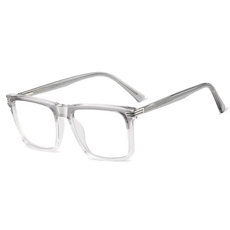 93556 Squre Men Eyeglasses Frame Science Geek Eye Protection Optical Glasses Youth Style Male College Students Eyewear view 4
