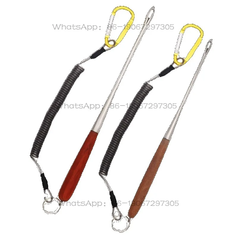 Stainless Steel Outdoor Huanghuali Hook Picker Fishing Supplies