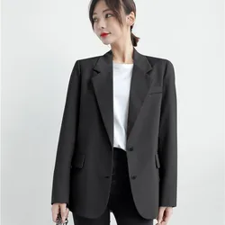 New Spring and Autumn Women's British Style Casual Versatile Suit Coat