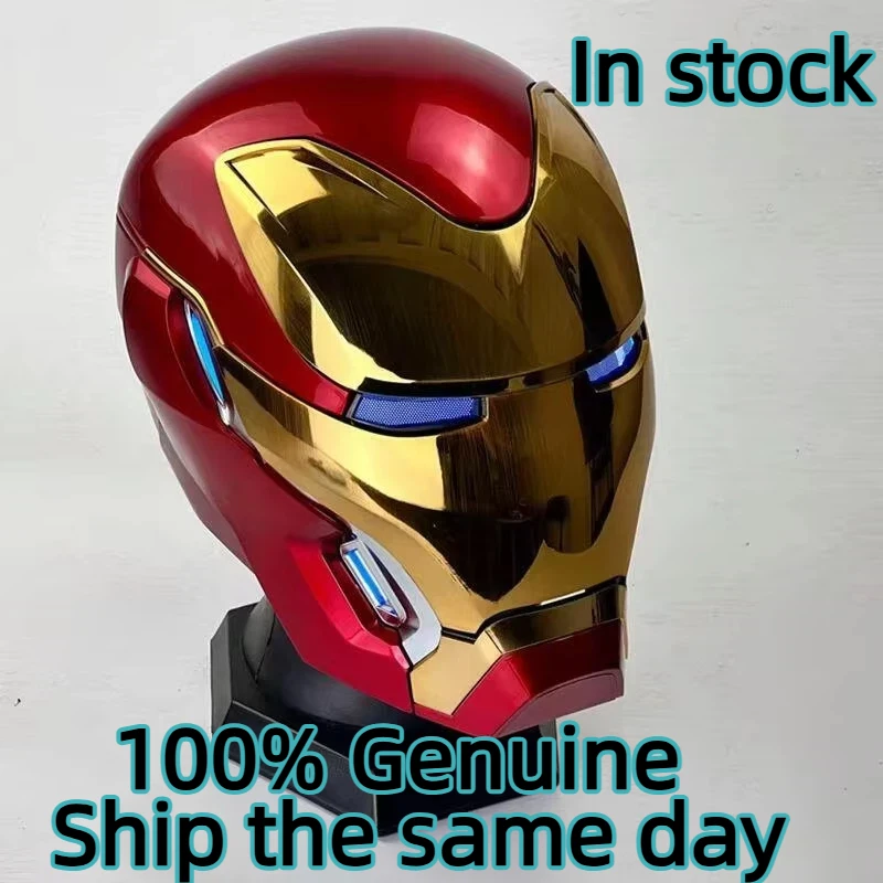 avengers-iron-man-mk5-mk50-casco-cosplay-scala-1-1-elettrico-aperto-chiuso-funzione-inglese-controllo-vocale-giocattolo-da-collezione-per-adulti