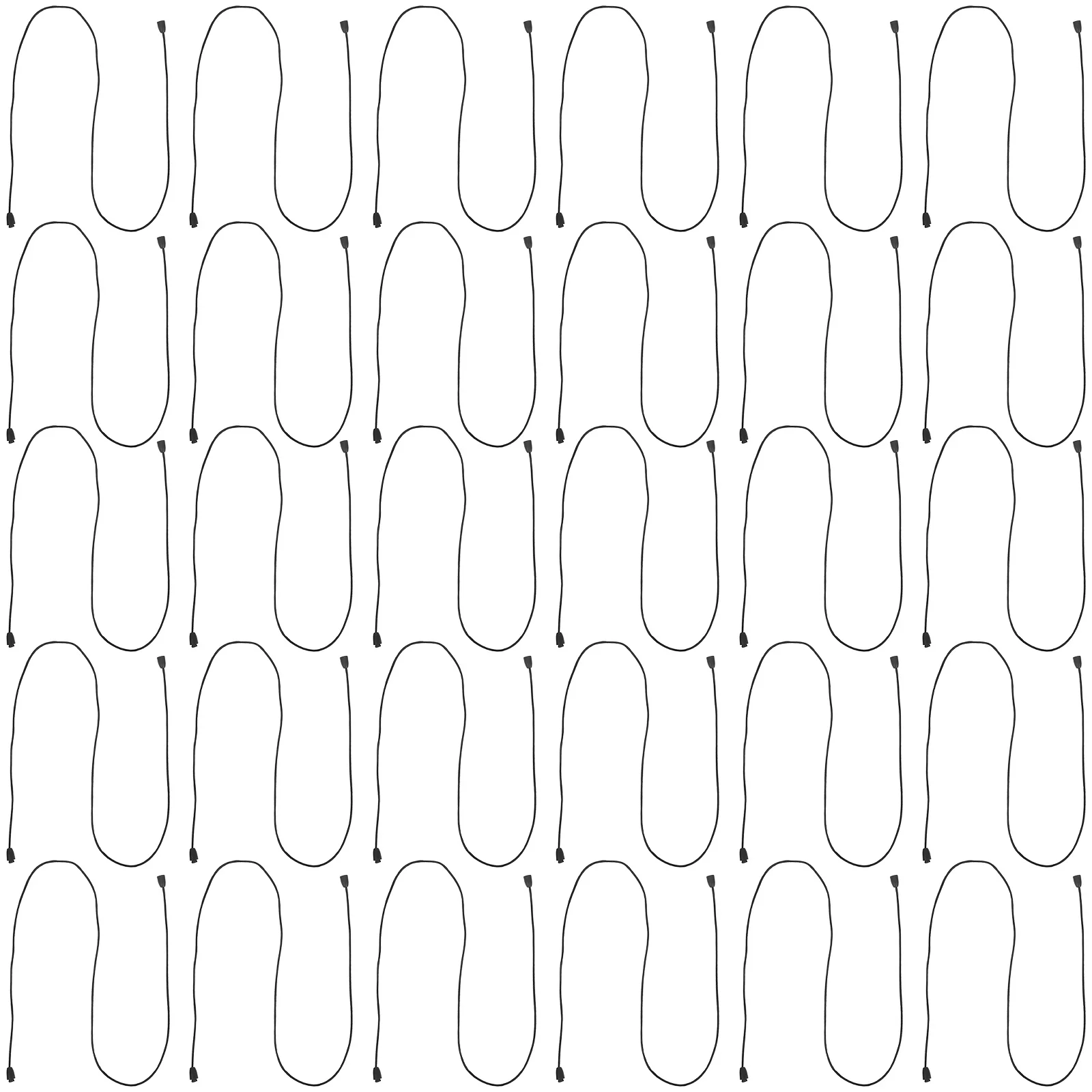 30 مجموعة Breakaway الحبل عدة حبل النايلون الأسود لصنع المجوهرات قلادة قابلة للتبديل الحرف استبدال عقد دي اي واي حبل #6
