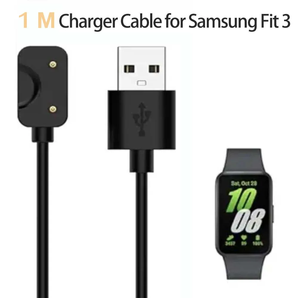 Geeignet für Samsung Galaxy Watch Fit 3, SM-R390, USB-Smartwatch-Ladegerät, Schnellladegerät, Ersatz-Ladegerät