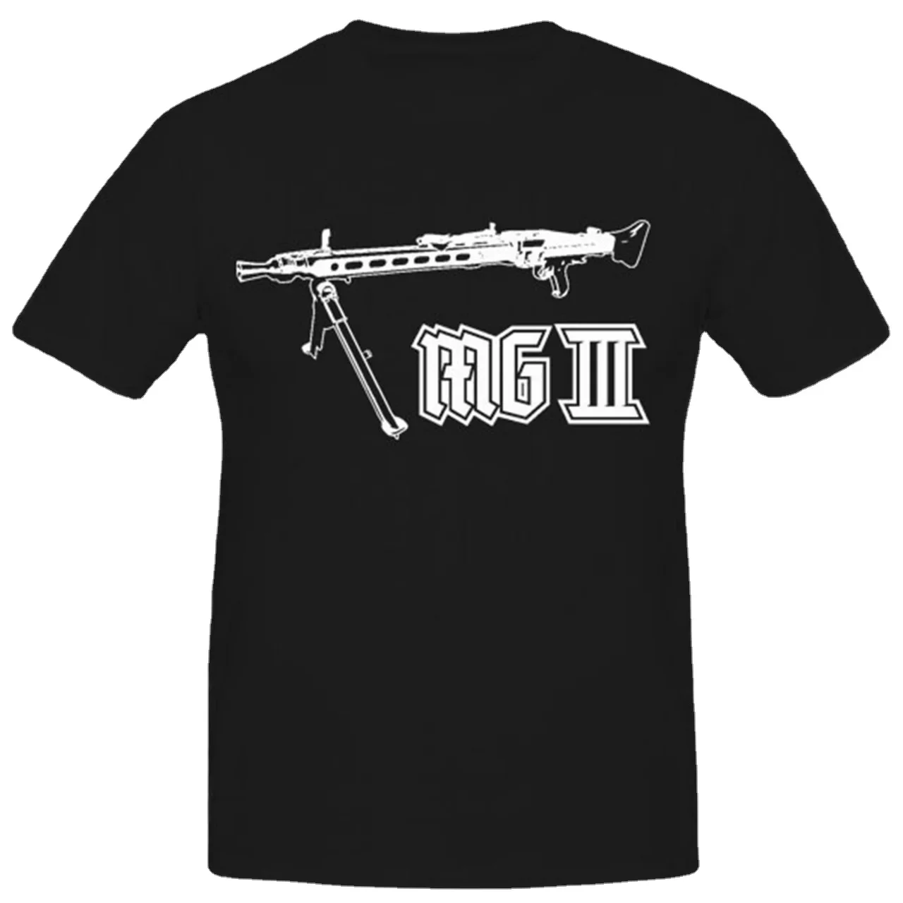 

MG 3 Machine Gun T-Shirt. Premium Cotton Short Sleeve O-Neck Mens T Shirt New S-3XL