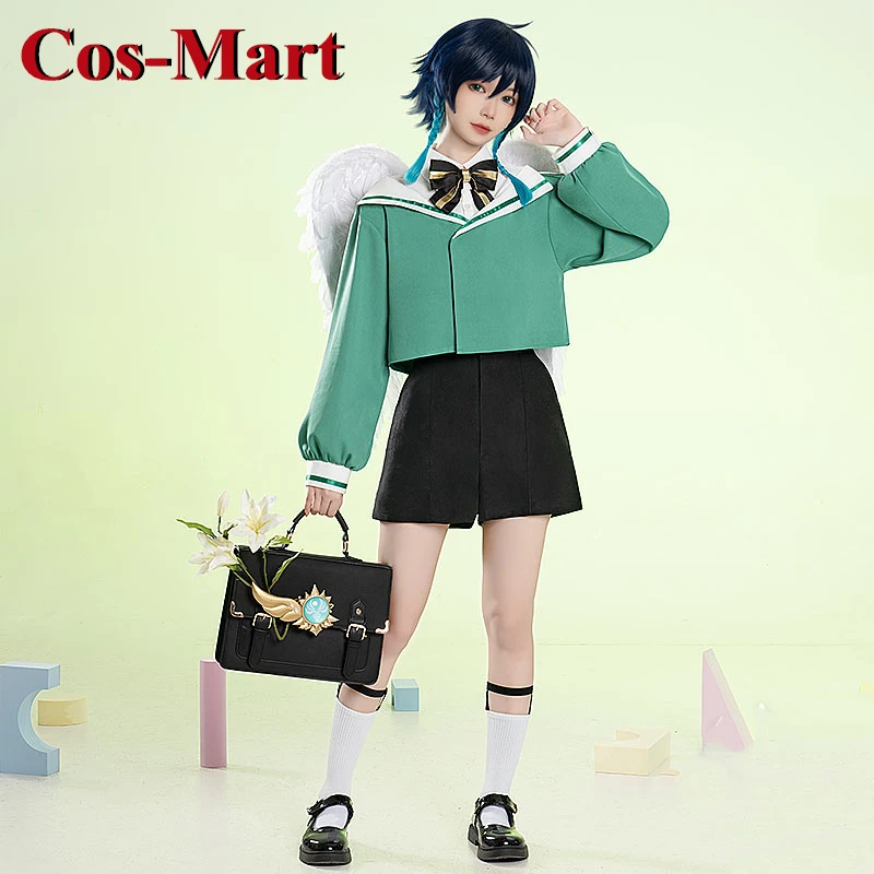 

Cos-Mart Game Genshin Impact Venti Cosplay Costume Childlike Series Lovely Sweet Uniform Activity Party Role Play Clothing