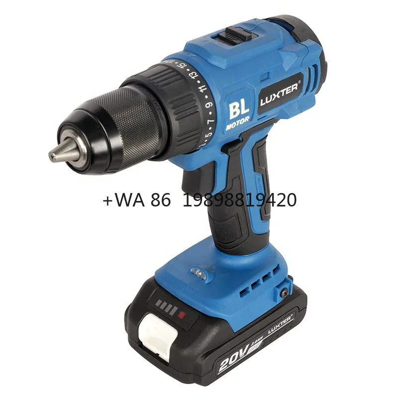 

Cordless 50N.m Drill Drill Dual Speed 20V Brushless Impact drill