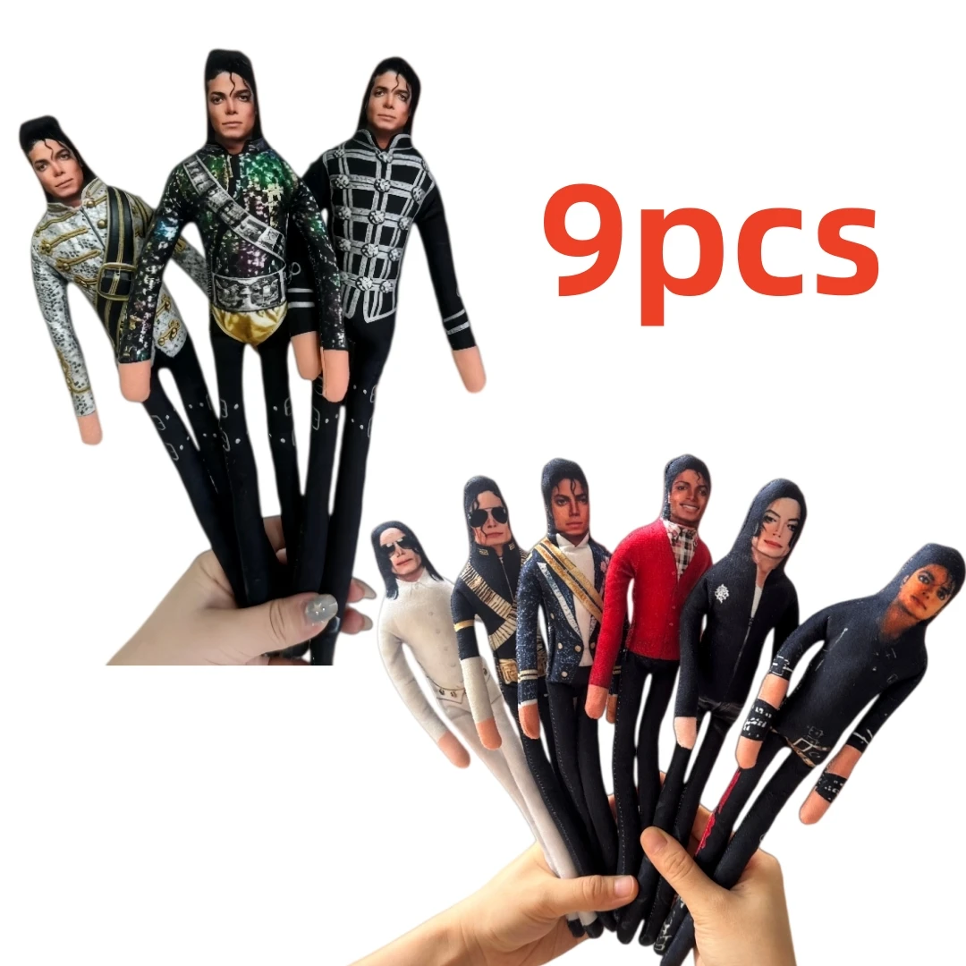 Dernière conception : Figurine en peluche articulée Michael Jackson, modèle de décoration de chambre, cadeau pour les fans