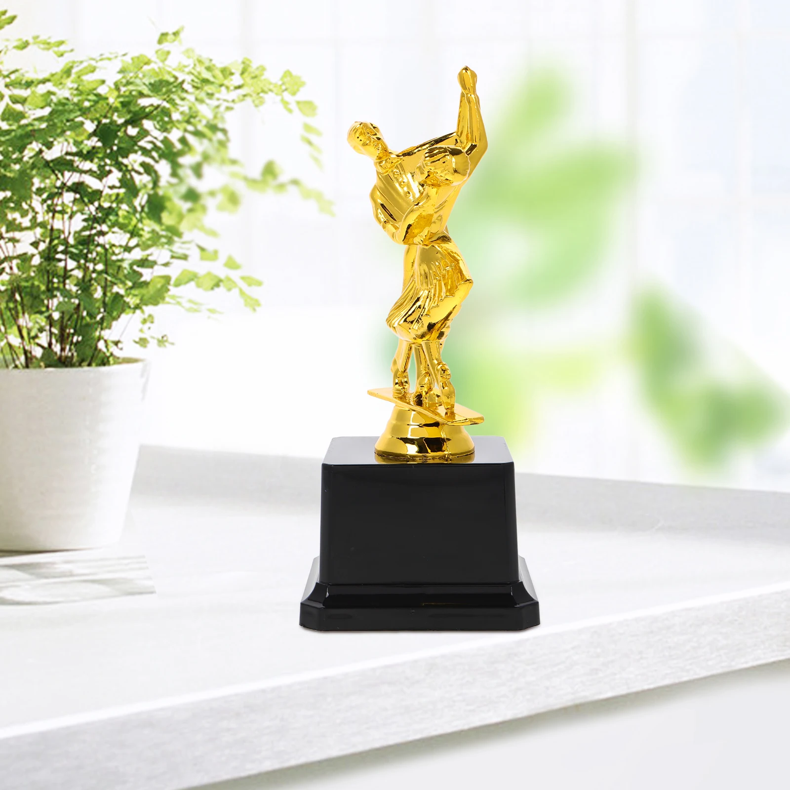 

Dance Awards Plastic Trophy Unique Design Lightweight Creative Ballet Trophies Party Decorations Competitions Prizes Gifts Dance