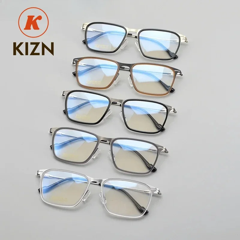 

Очки KIZN для мужчин: тонкие, прогрессивные, мультифокальные, с линзами Transition, оптические, серые, с защитой от синего света, для коррекции близорукости