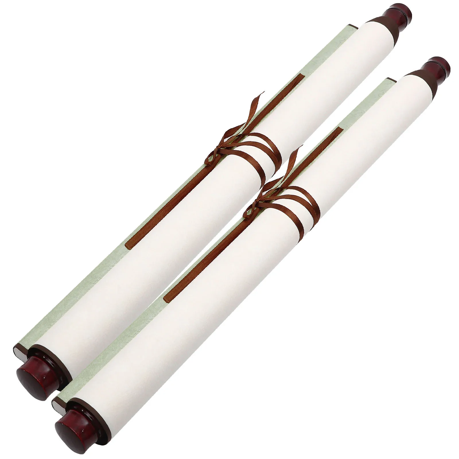 

2Pcs Blank Hanging Scroll Paper Premium Calligraphy Art for Home Office Decoration Chinese Painting Practice Kids Writing Supply