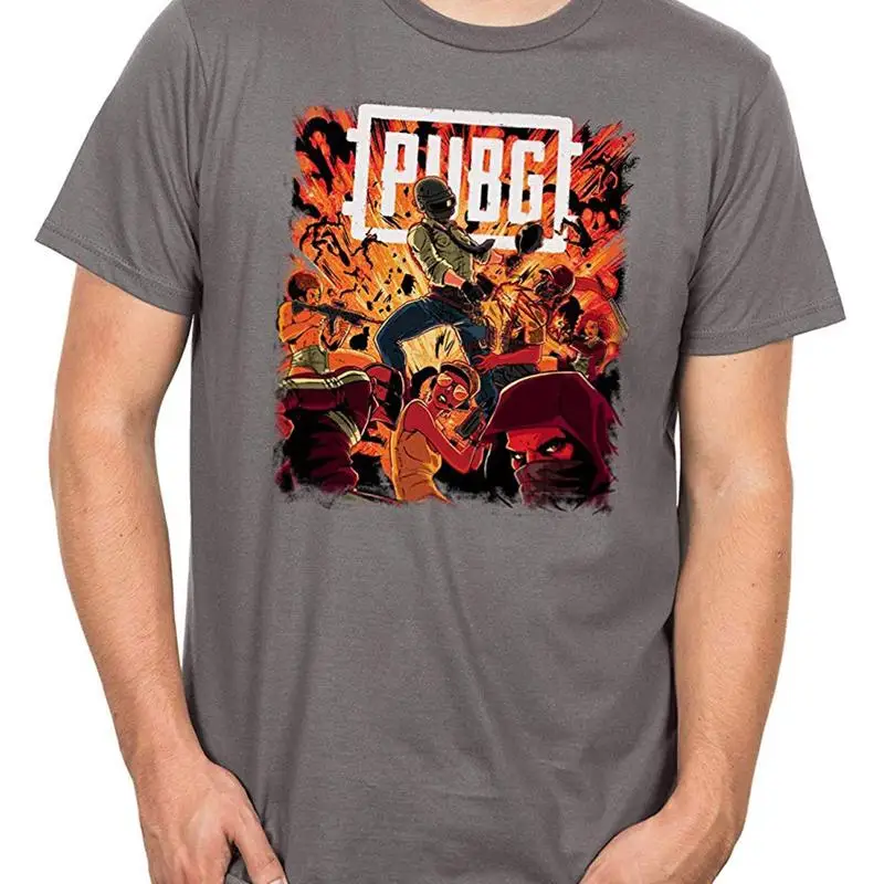 PUBG Boom Premium Cotton Gaming Adult T Shirt Online Multiplayer Battle Royal