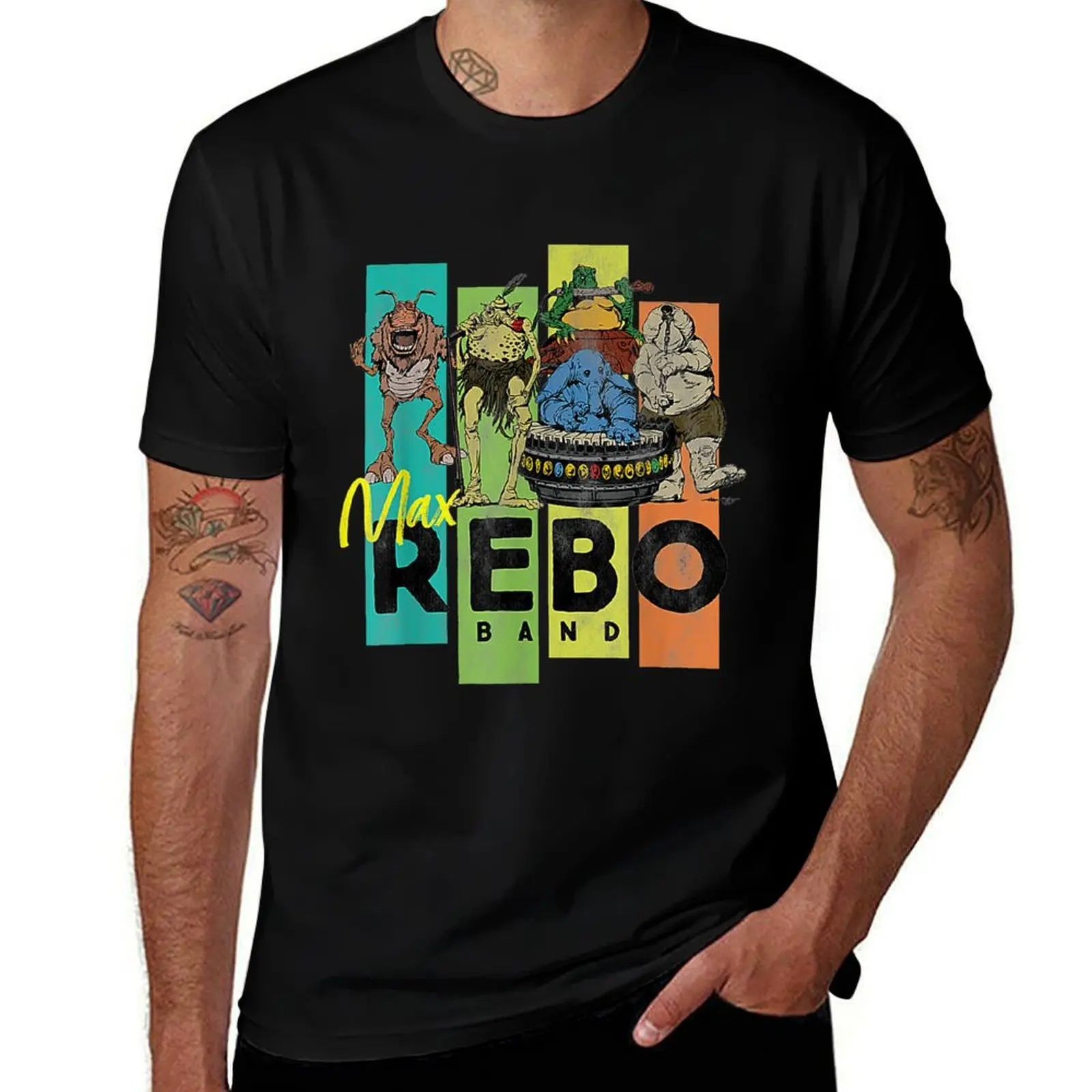 Aliens Max Rebo Band Vintage Concert T-Shirt t shirt personalised T-Shirt