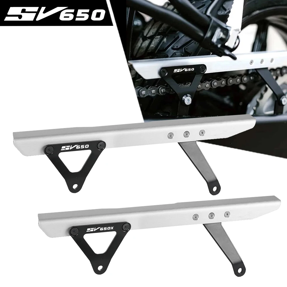 

FOR SUZUKI SV650 SV650X ABS 2018-2026 Motorcycle Accessories SFV650 Gladius 2009-2015 Rear Chain Cover Guard Sprocket Protector
