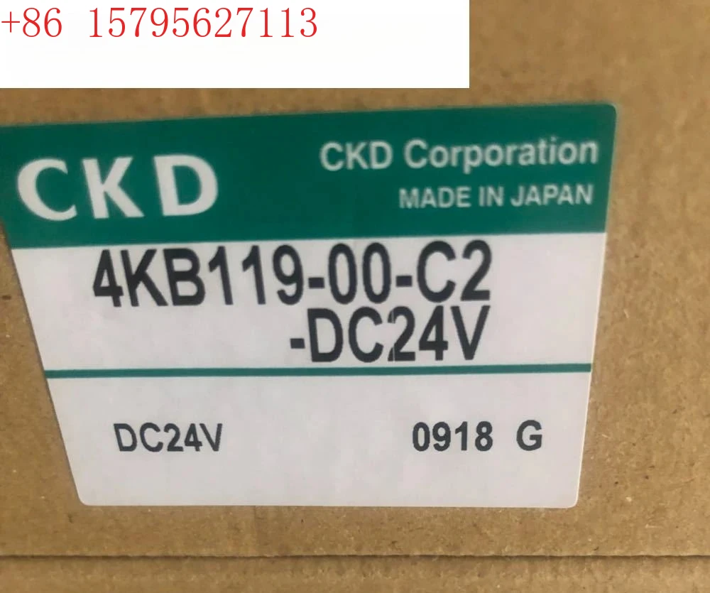 

Original genuine solenoid valve 4KB119-00-C2-DC24V 4KB119-C2